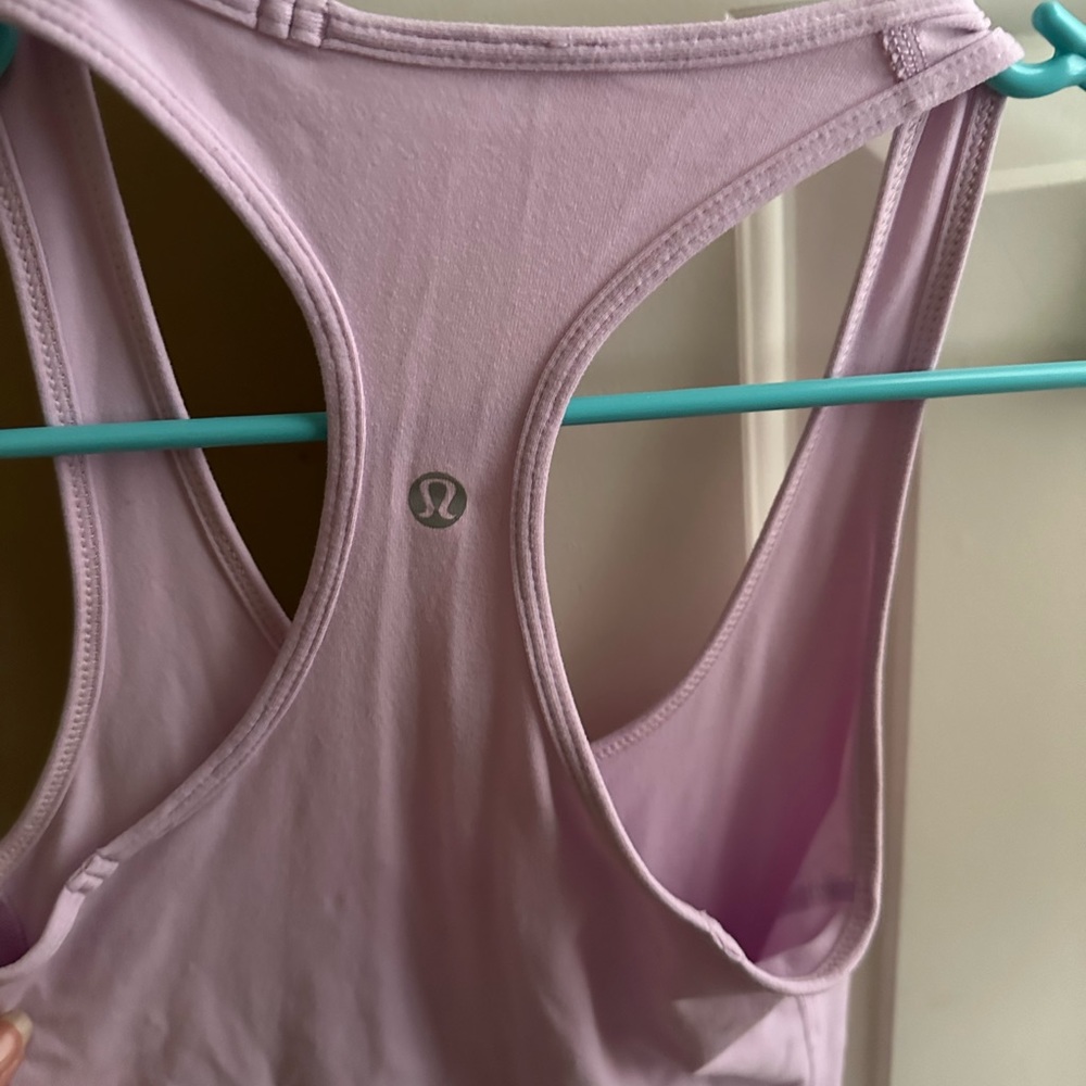 Lululemon lavender tank top. - Picture 3 of 3